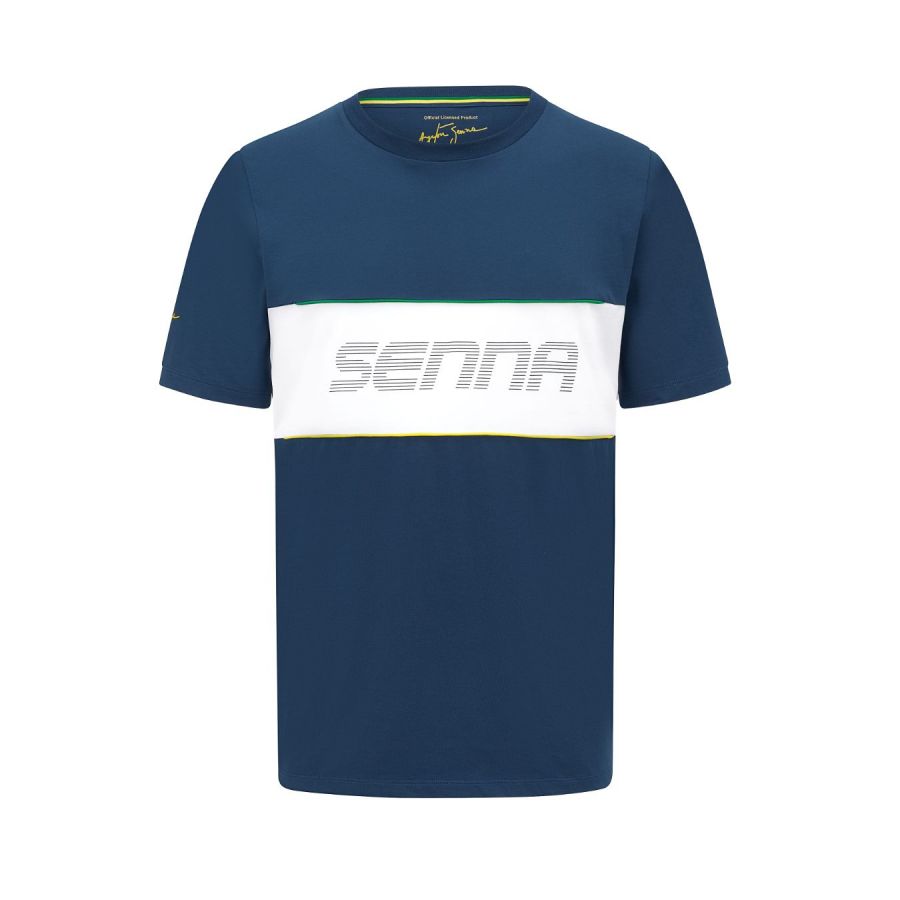 Ayrton Senna Race Tee - Pau Motors Shop
