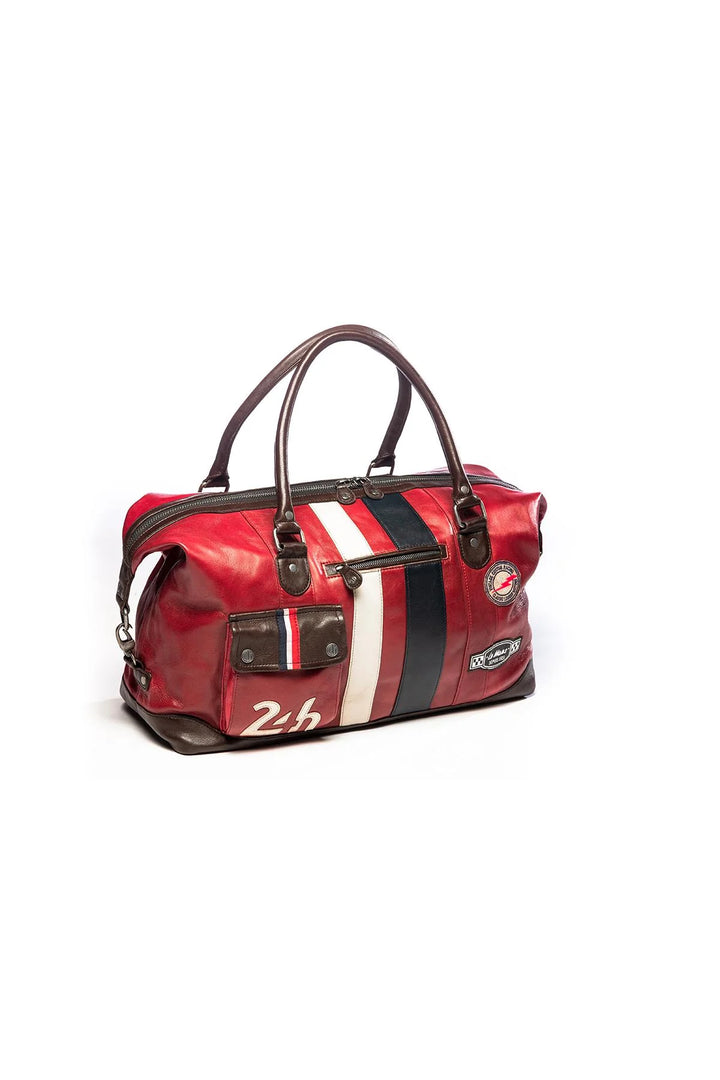 Sac Cuir 24H Le Mans 72H SHEEP CROWN - Rouge