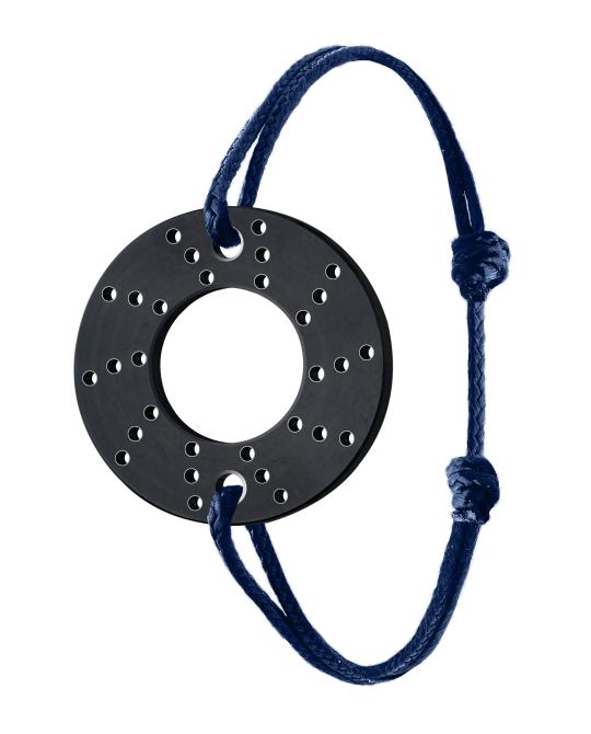 B.R.M Bracelet "Brake" - Titane Noir - Pau Motors Shop