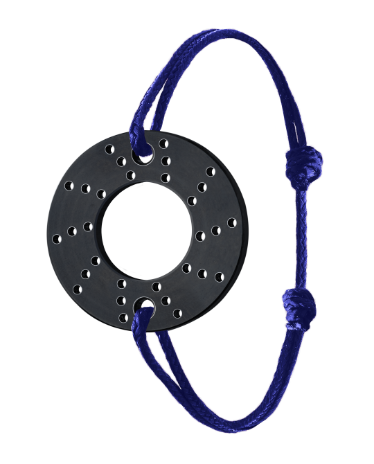 B.R.M Bracelet "Brake" - Titane Noir - Pau Motors Shop