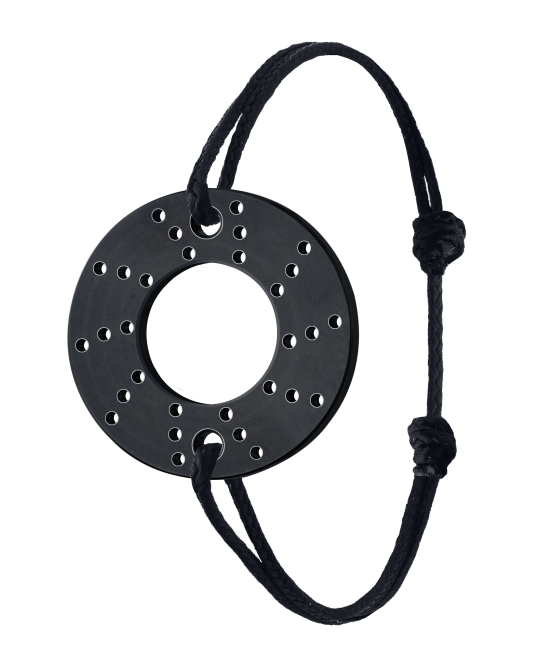 B.R.M Bracelet "Brake" - Titane Noir - Pau Motors Shop