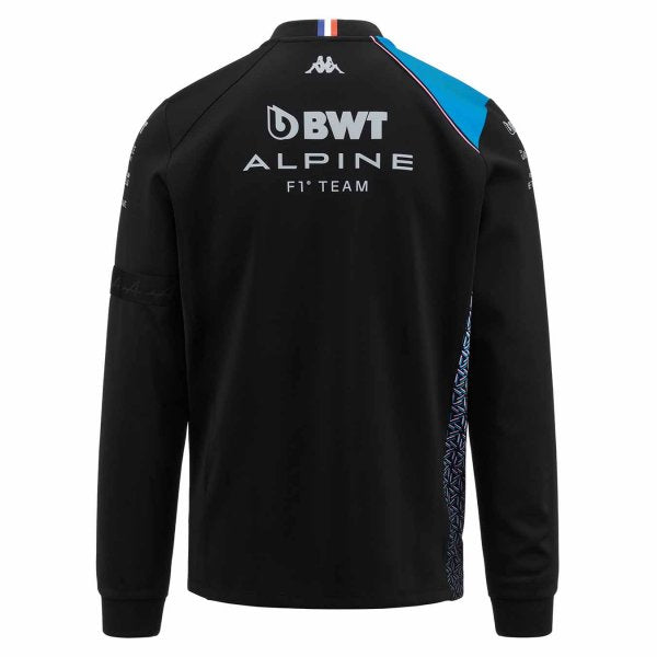 ALPINE F1 Team Race SweatJacket Black - Pau Motors Shop