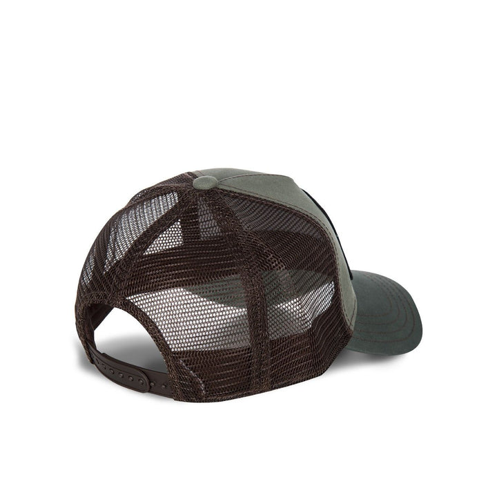 Von Dutch Casquette "Square 6b" - Von Dutch Casquette "Square 6b" - Von Dutch Casquette "Square 6b" – Coloris vert kaki avec visière arrondie bi-colore (intérieur vert clair). - Esprit Pilote