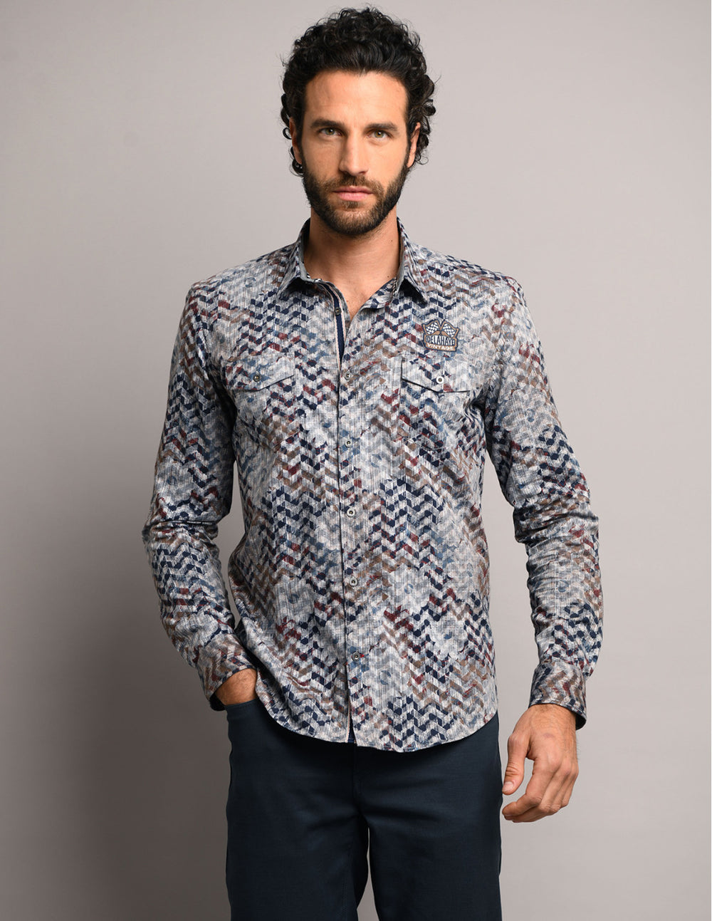 Delahaye Chemise WARM SAND - Pau Motors Shop