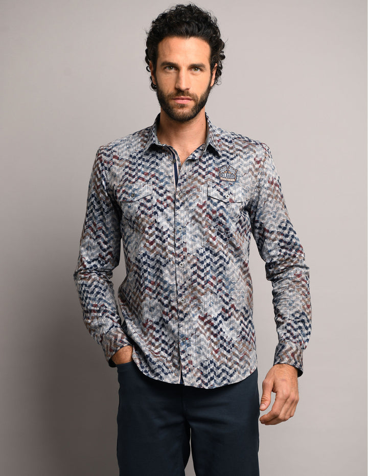 Delahaye Chemise WARM SAND - Pau Motors Shop