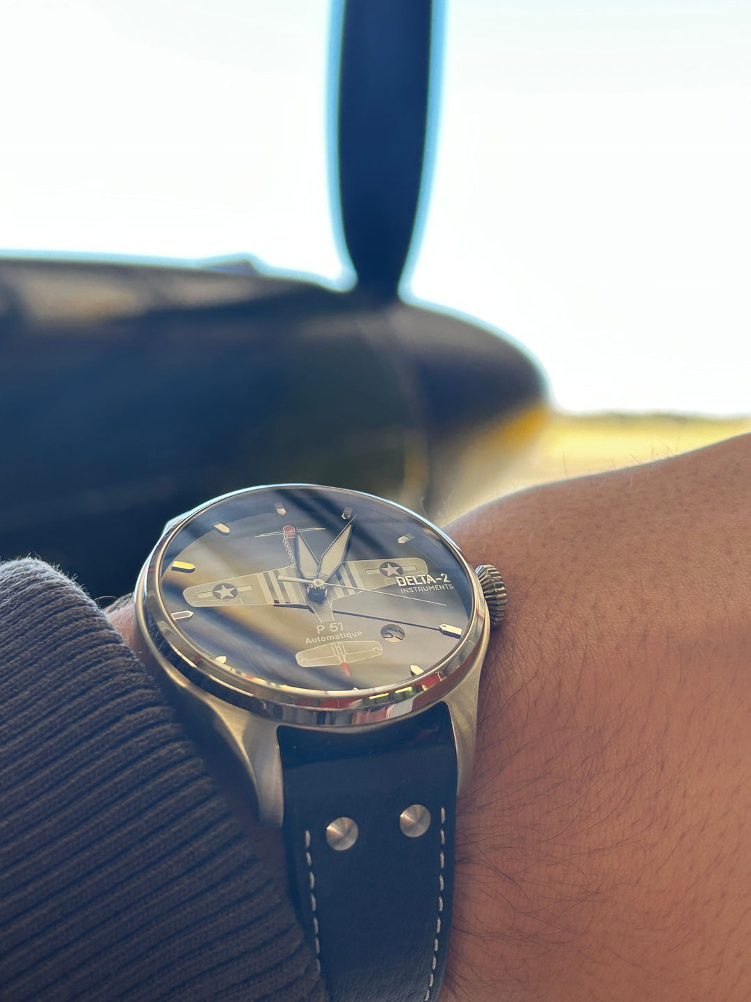 Delta-2 Montre P51 édition limitée 300ex - Pau Motors Shop