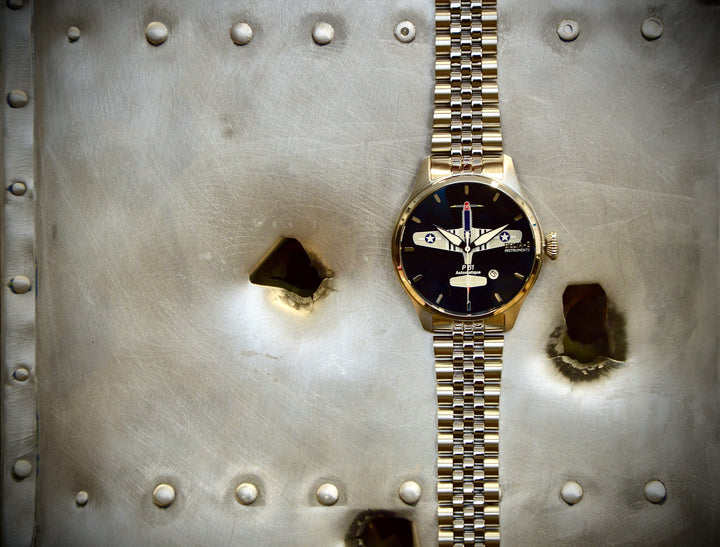 Delta-2 Montre P51 édition limitée 300ex - Pau Motors Shop