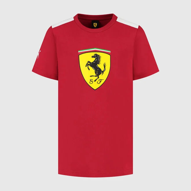 Scuderia Ferrari Junior 2025 Tee Shirt "Logo