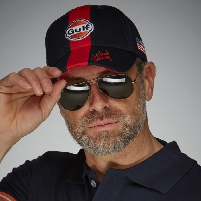 Gulf Mister Delaney Base Cap - 1 en stock - Pau Motors Shop