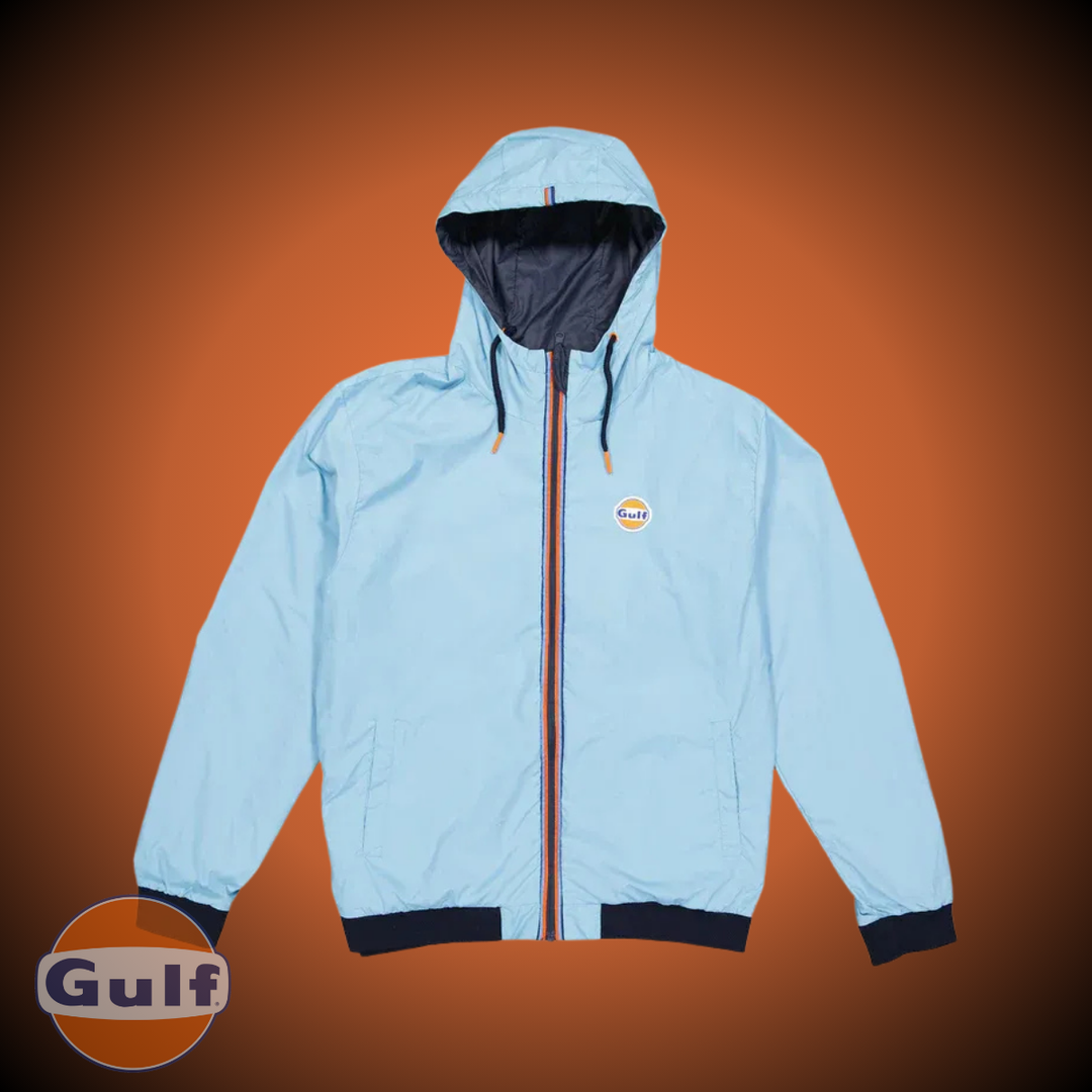 Gulf Coupe Vent "Reverso" - Navy/Gulf Blue - Pau Motors Shop
