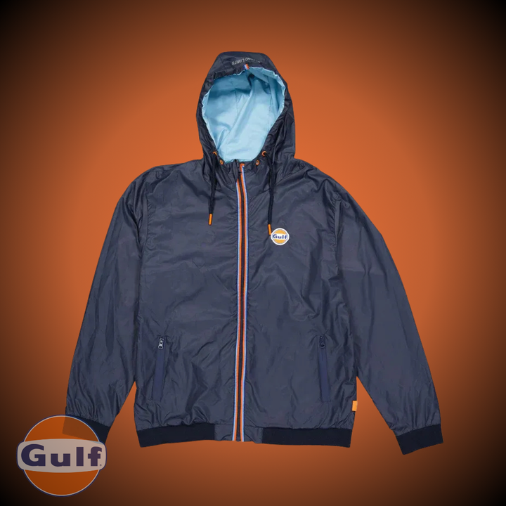 Gulf Coupe Vent "Reverso" - Navy/Gulf Blue - Pau Motors Shop