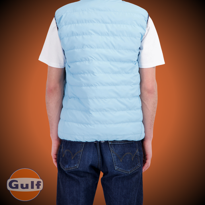 Gulf REVERSO BODYWARMER - Bleu Gulf/Bleu Marine - Pau Motors Shop