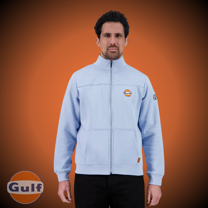 Gulf Veste "Trackjacket Classic" - Bleu Ciel