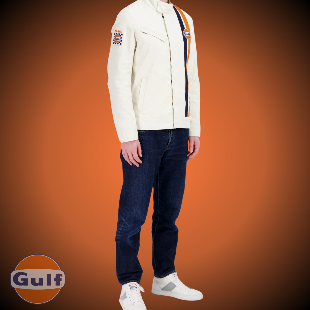 GULF Veste RACING TIMELESS HISTORY - ECRU