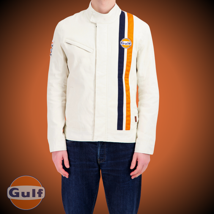 GULF Veste RACING TIMELESS HISTORY - ECRU