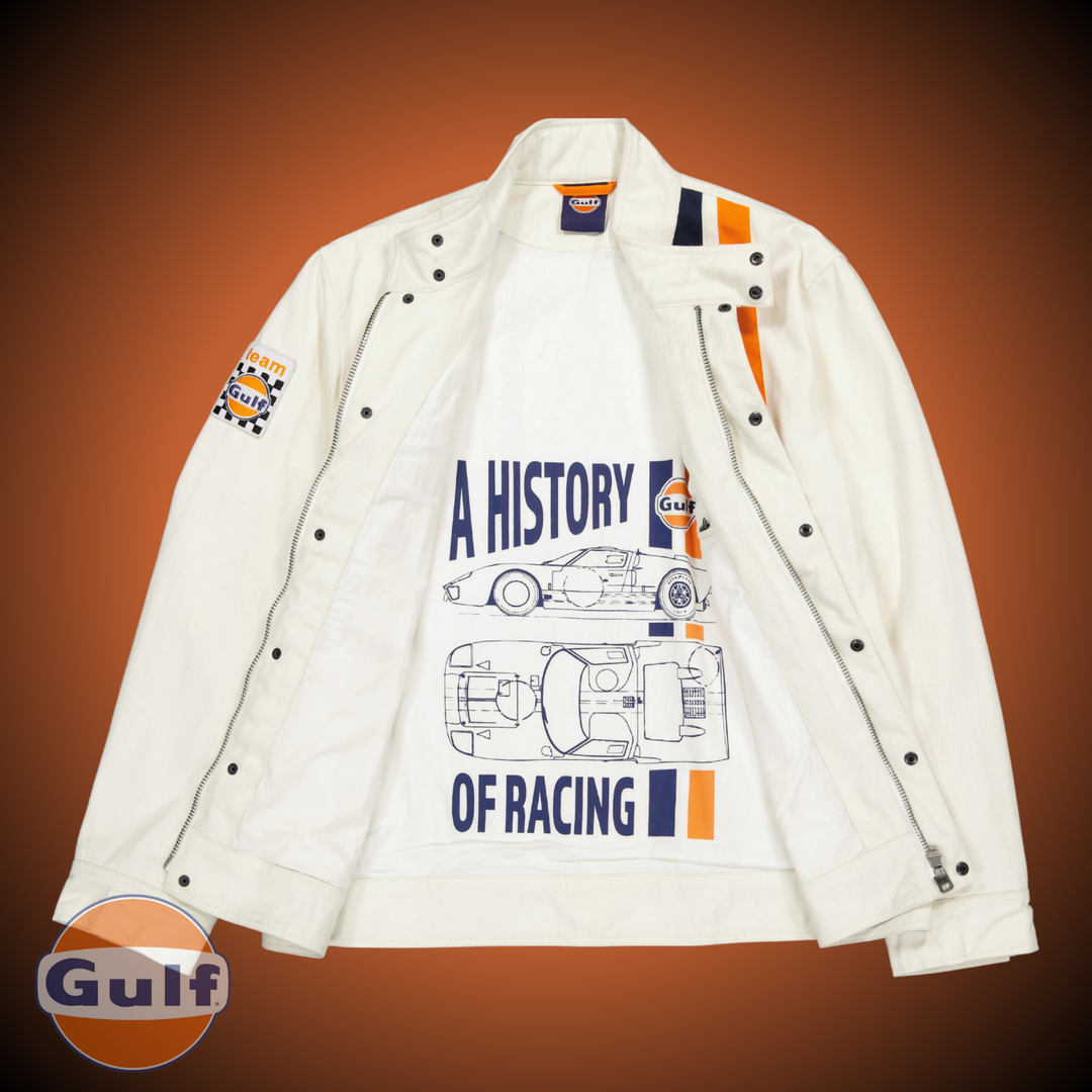 GULF Veste RACING TIMELESS HISTORY - ECRU