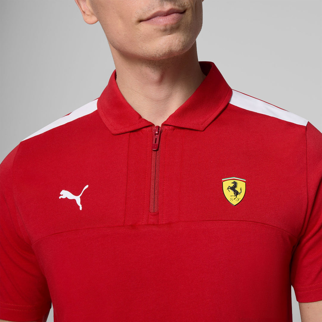 Scuderia Ferrari Polo 2025 Dark Cherry