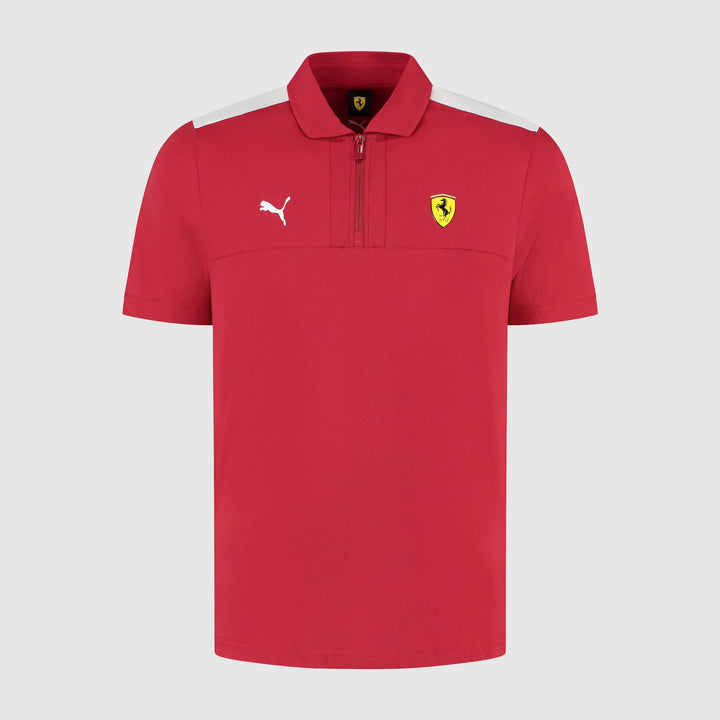 Scuderia Ferrari Polo 2025 Dark Cherry