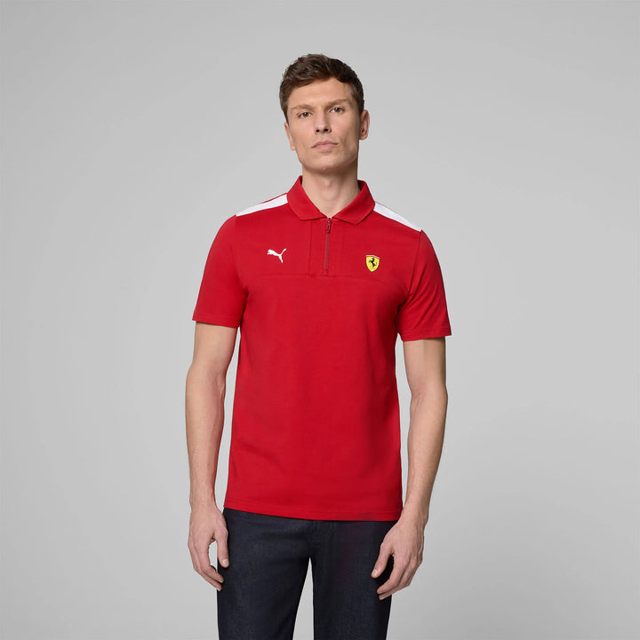 Scuderia Ferrari Polo 2025 Dark Cherry