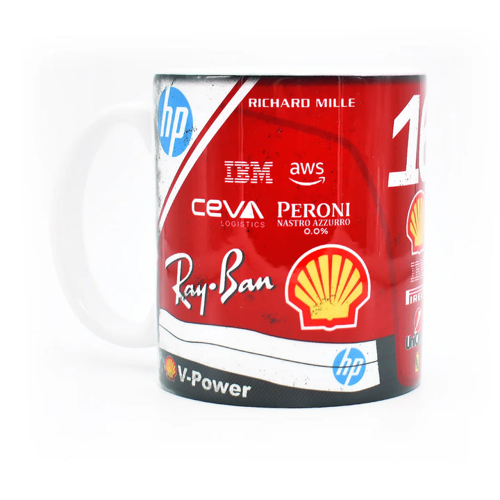 LL Mug Charles Leclerc #16 2025 - Pau Motors Shop