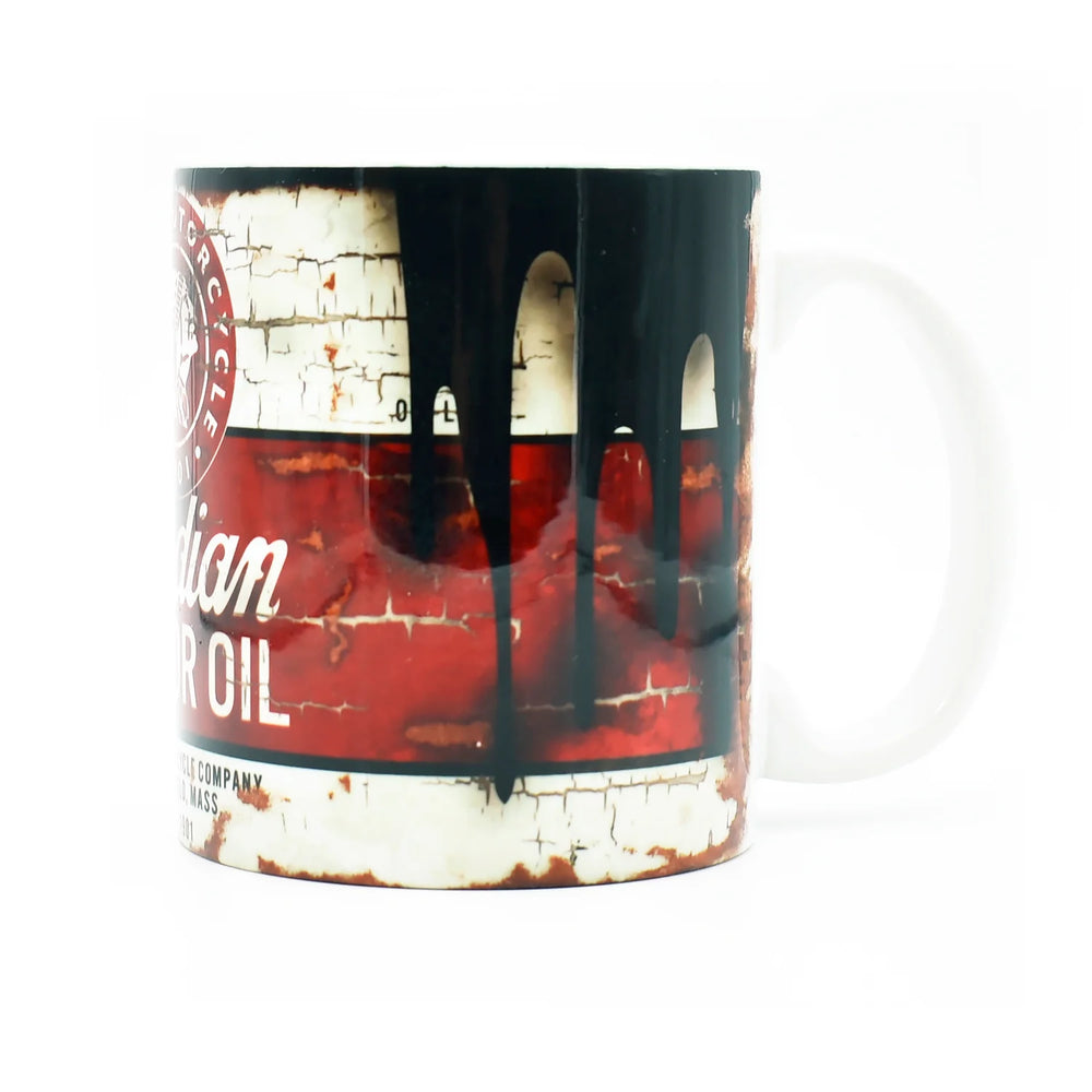 LL Mug Indian Motor Oil - Pau Motors Shop