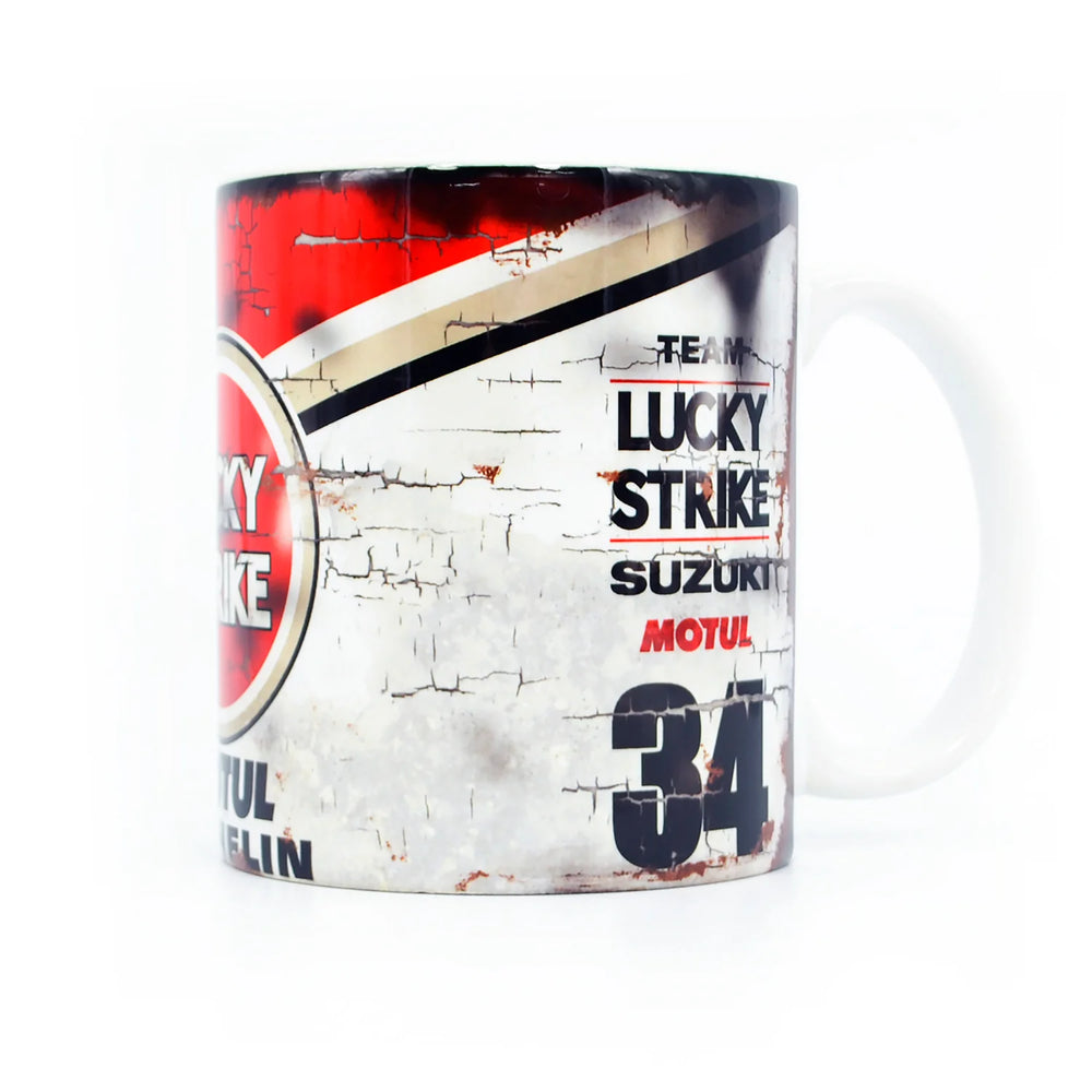 LL Mug Kevin Schwantz Lucky Strike Suzuki - Pau Motors Shop