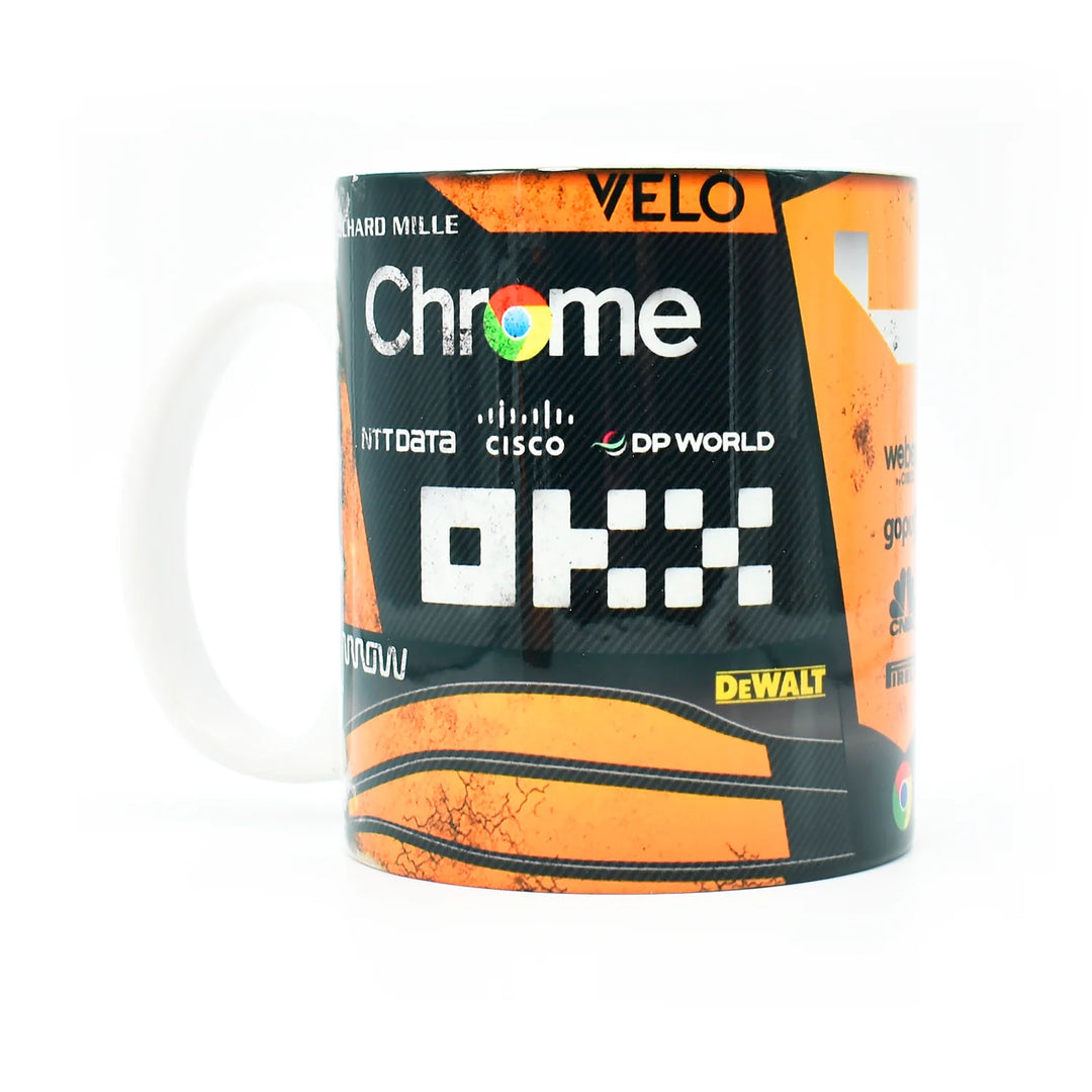 LL Mug Lando Norris 2024 McLaren F1 #4 - Pau Motors Shop