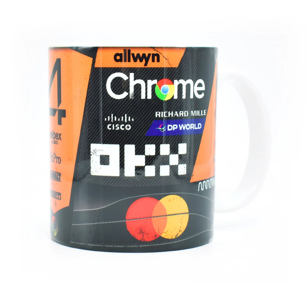 LL Mug Lando Norris #4 2025 - Pau Motors Shop