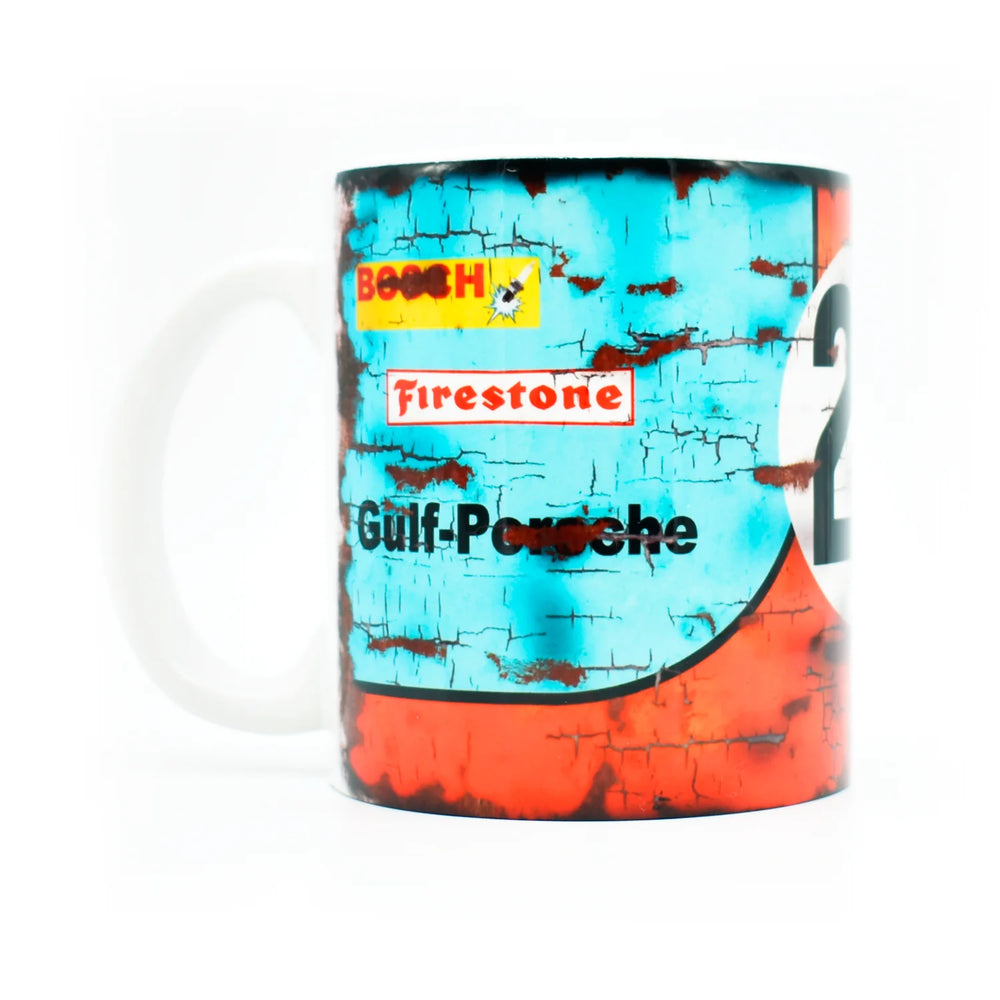 LL Mug Steve McQueen Porsche 917 Gulf #20 - Pau Motors Shop
