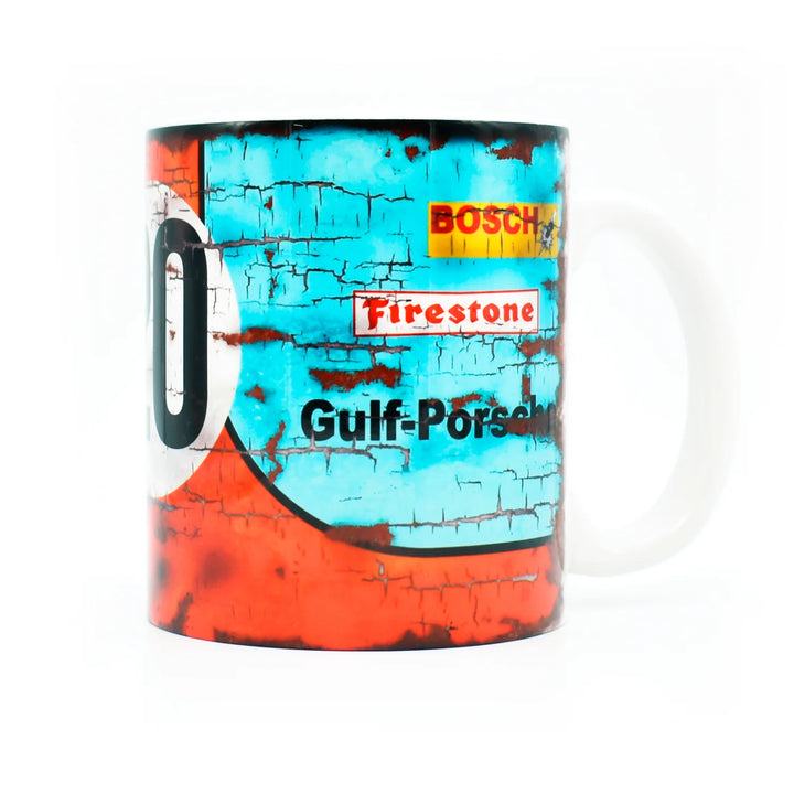 LL Mug Steve McQueen Porsche 917 Gulf #20 - Pau Motors Shop