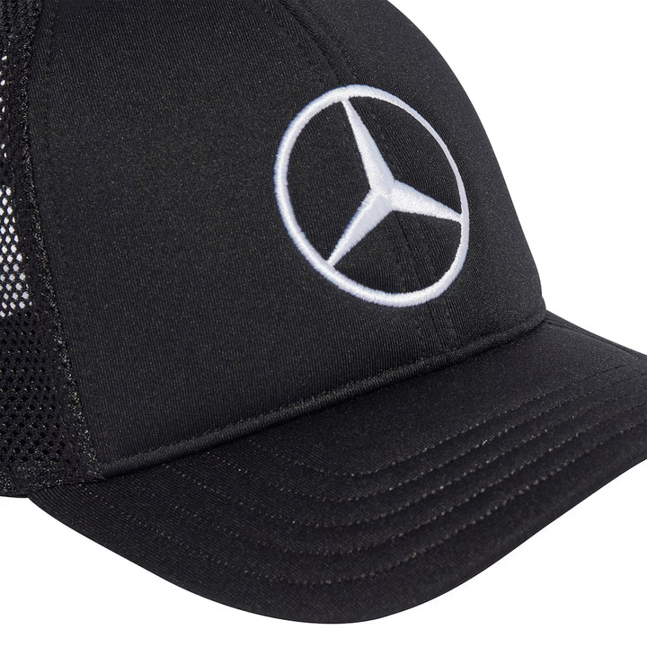 AMG Petronas Casquette "Star" - Arrivage en cours AMG Petronas Casquette Star. Casquette structurée avec panneaux en maille pour une ventilation optimale. Logo de l'équipe brodé. - Esprit Pilote