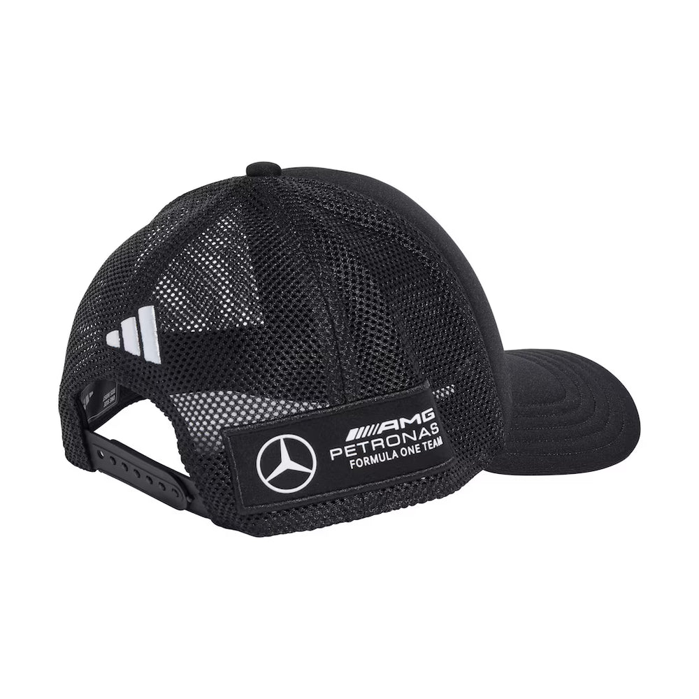 AMG Petronas Casquette "Star" - Arrivage en cours AMG Petronas Casquette Star. Casquette structurée avec panneaux en maille pour une ventilation optimale. Logo de l'équipe brodé. - Esprit Pilote