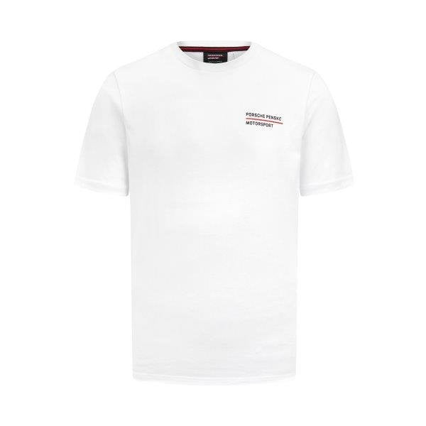 Porsche Motorsport Tee Shirt Team Penske 2025 - Blanc - Pau Motors Shop