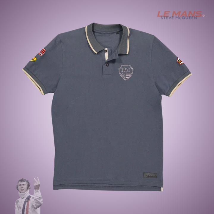SMQ Polo "Speed" - Jet Black
