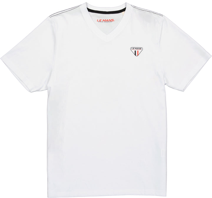 SMQ Tee Shirt MULTI - Blanc - Pau Motors Shop