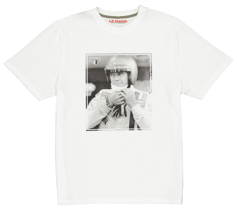 SMQ T-Shirt PORTRAIT - Blanc - Pau Motors Shop
