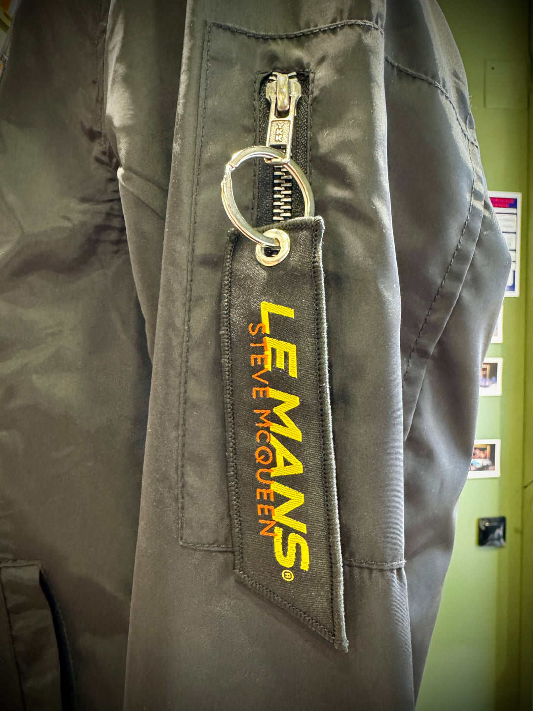 SMQ Bomber "Reverso" - Noir/Argile - Pau Motors Shop