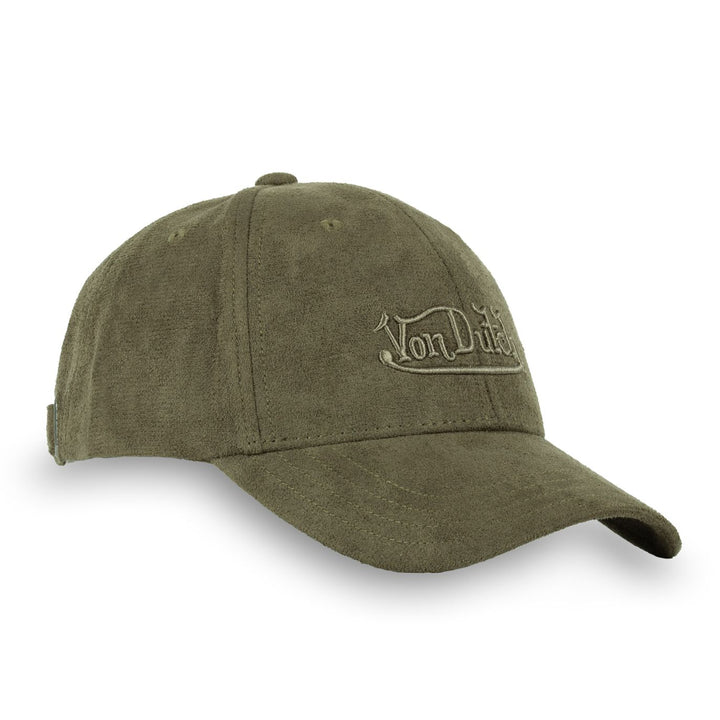 Affirmez votre look avec VD Casquette SUEDINE - Kaki - Type de casquette : Baseball Collection : Suedine Couleur : Kaki Visière : Arrondie Composition : 100% Polyester Famille de matière : Suedine Bandeau antitranspiration à l'intérieur de la casquette -