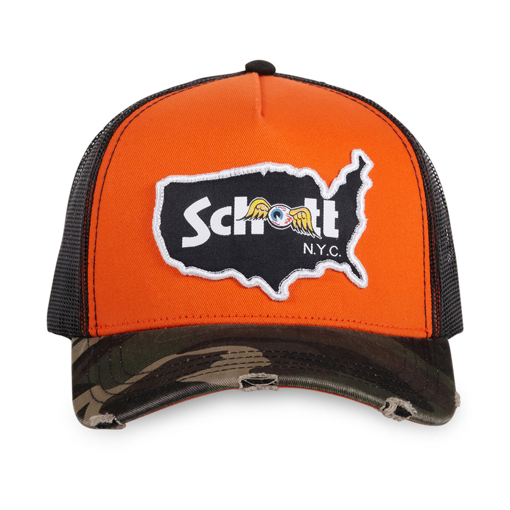 VD x Schott Casquette "Camo" - Pau Motors Shop