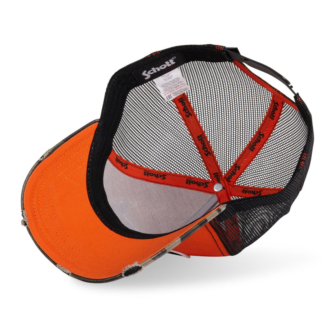 VD x Schott Casquette "Camo" - Pau Motors Shop