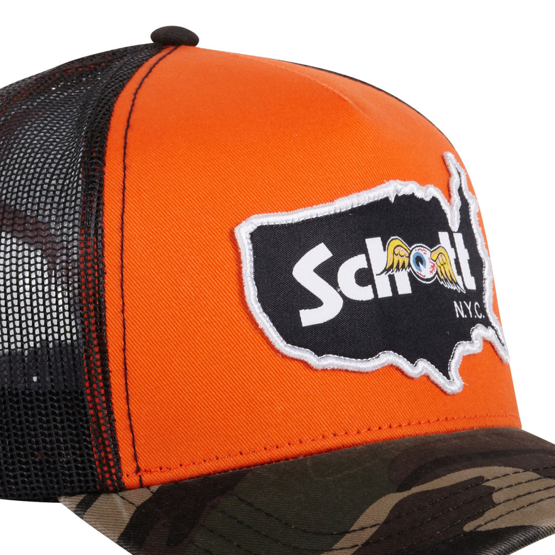 VD x Schott Casquette "Camo" - Pau Motors Shop