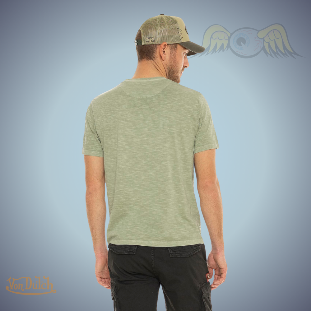 VD Tee Shirt "Socal" - Kaki - Pau Motors Shop