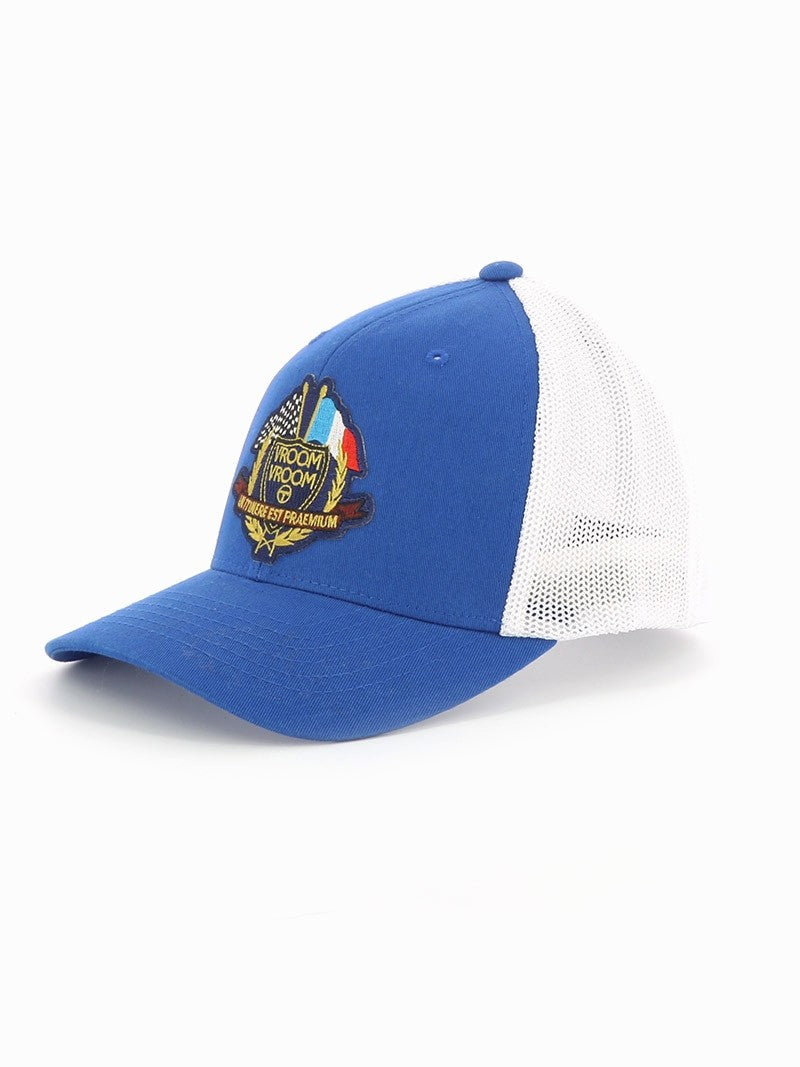 Vroom Vroom Casquette ECUSSON - Bleu Royal - Pau Motors Shop