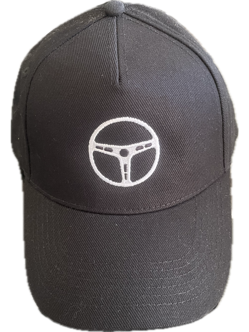 Vroom Vroom Casquette "Steering Wheel" Noir - Pau Motors Shop